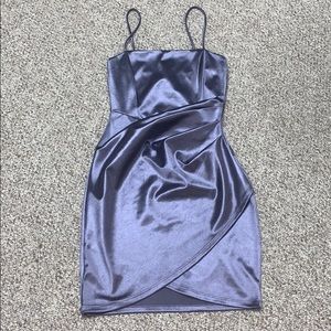 Satin Mini Dress